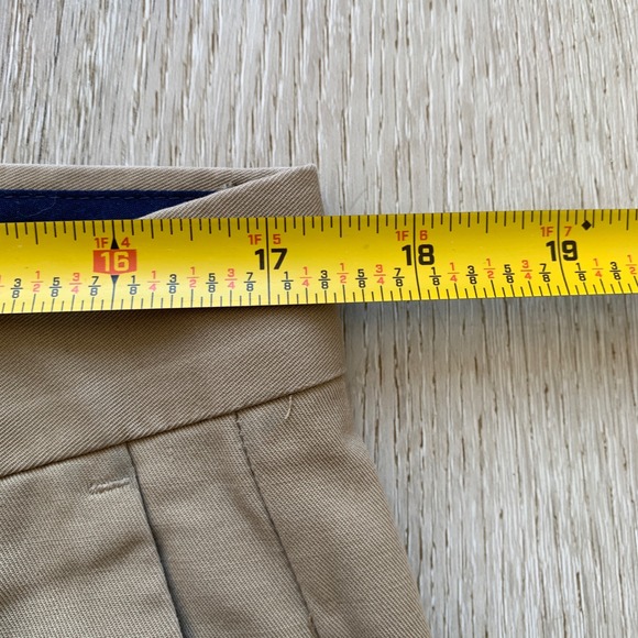 Banana Republic Men's 34x32 Non-Iron Tailored Slim Fit Chino Pants Khaki Beige - Picture 7 of 9